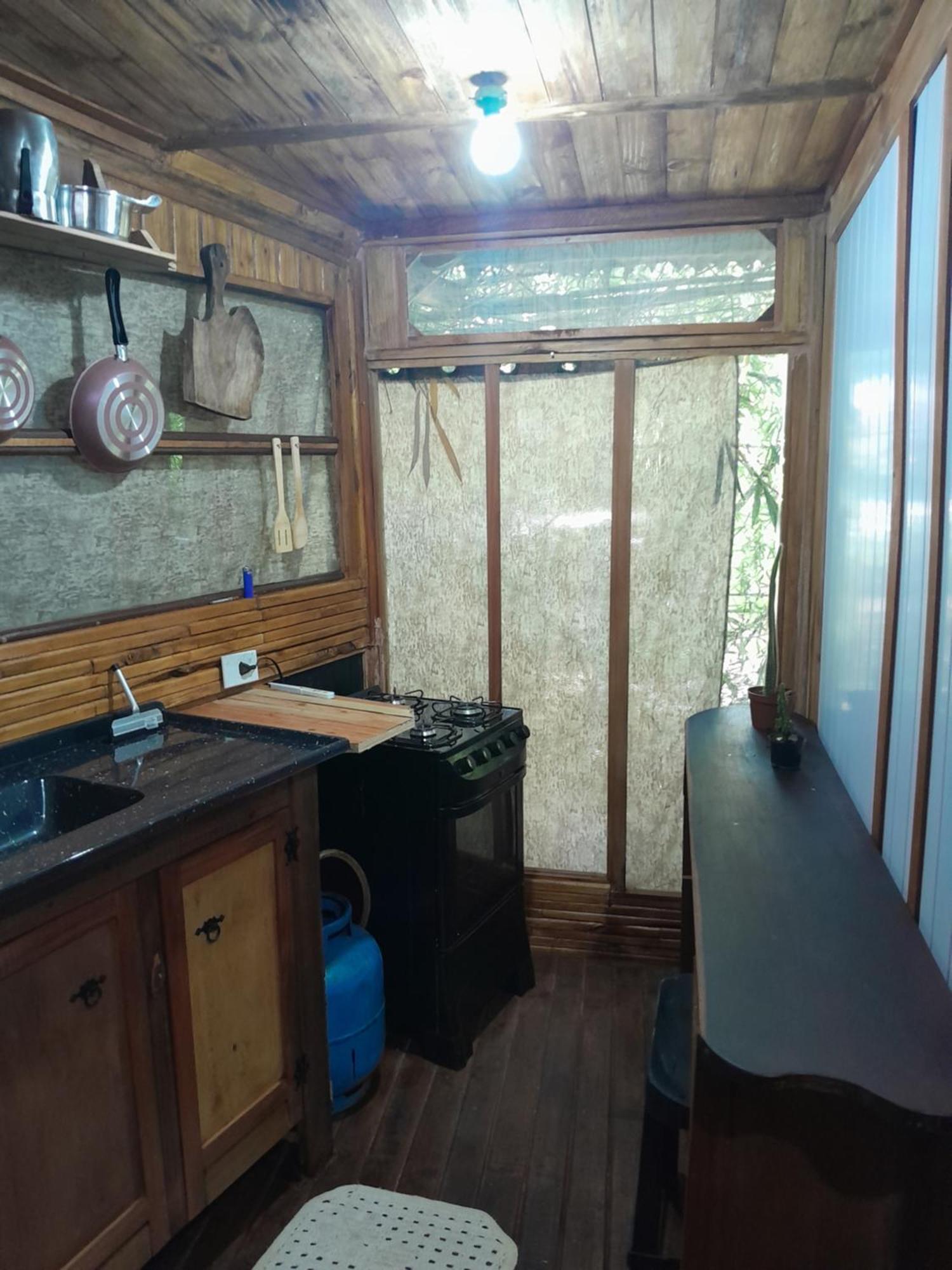 Apartament Chale Bambu Cunha Zewnętrze zdjęcie